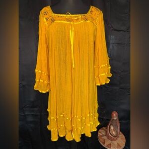 Vibrant Yellow Dress